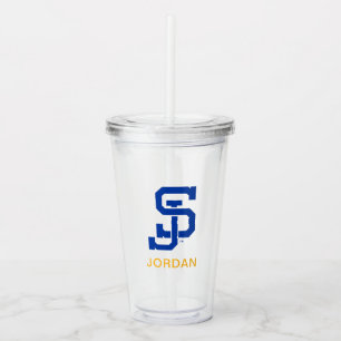 Verre En Acrylique Logo de Spartans de SJ