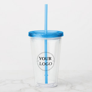 Verre En Acrylique Logo d'entreprise personnalisé