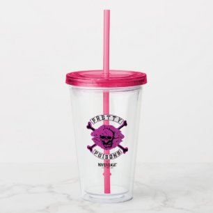 Verre En Acrylique Logo Poisons Pretty