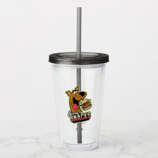 Verre En Acrylique Logo Scooby-Doo "Scooby Snacks"