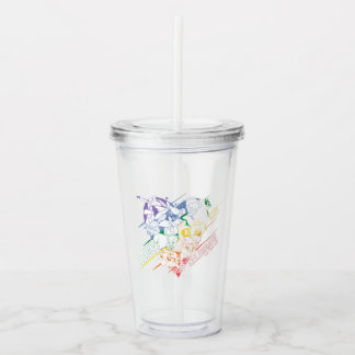 Verre En Acrylique LOONEY TUNES™ - Amour et fête
