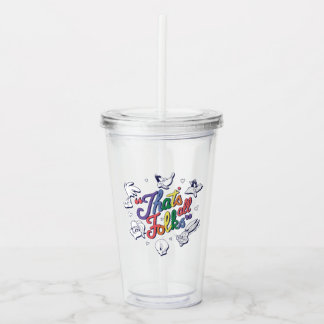 Verre En Acrylique LOONEY TUNES™ - C'est tout le monde ! Insigne de f