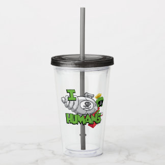 Verre En Acrylique MARVIN THE MARTIAN™ I Laser Humains