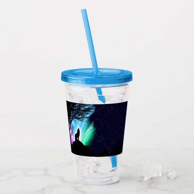 Verre En Acrylique Midnight Howl (Devant glace)
