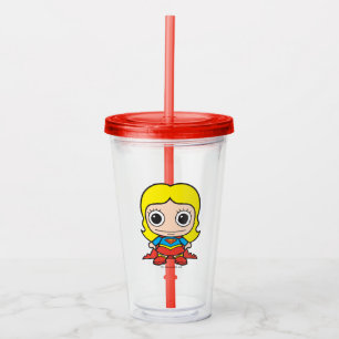 Verre En Acrylique Mini Supergirl