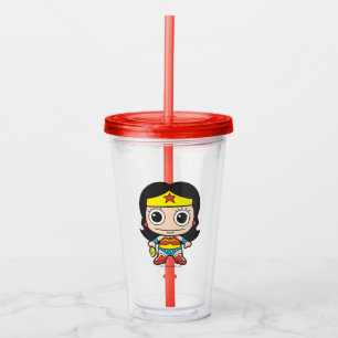 Verre En Acrylique Mini Wonder Woman