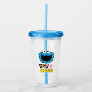 Verre En Acrylique Monster à la fin de cette histoire Cookie Monst