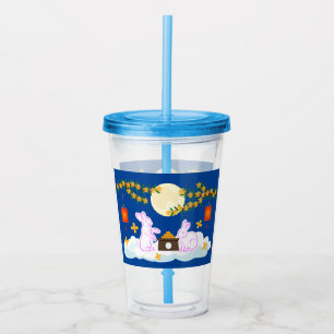 Verre En Acrylique Moon Rabbit Mooncake Osmanthus