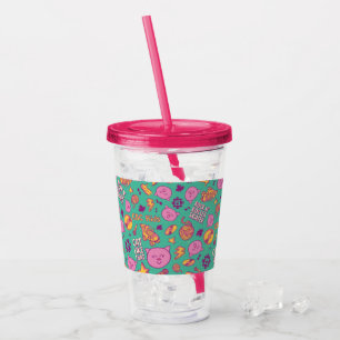 Verre En Acrylique Motif de coton