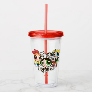 Verre En Acrylique Motif face aux filles puissantes