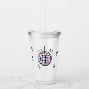 Verre En Acrylique Neon Super Disco Ball
