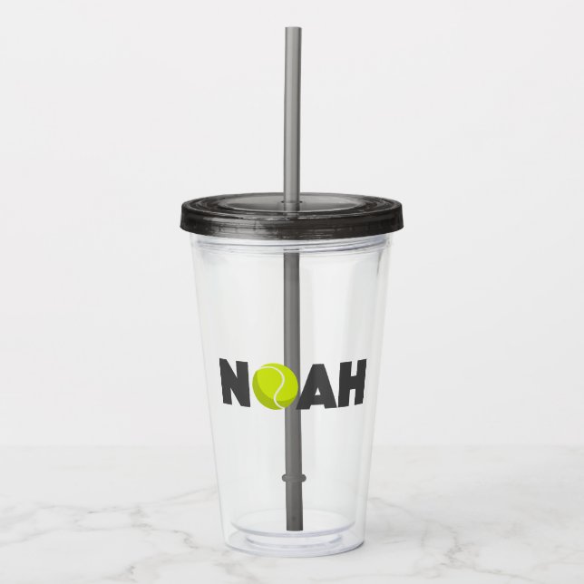 Verre En Acrylique Noah Tennis (Devant)