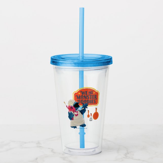 Verre En Acrylique Nous sommes les gourmands du monstre (Devant)