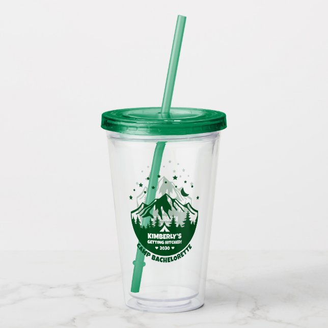 Verre En Acrylique Objet de collection pour enterrement de vie de jeu (Dos)