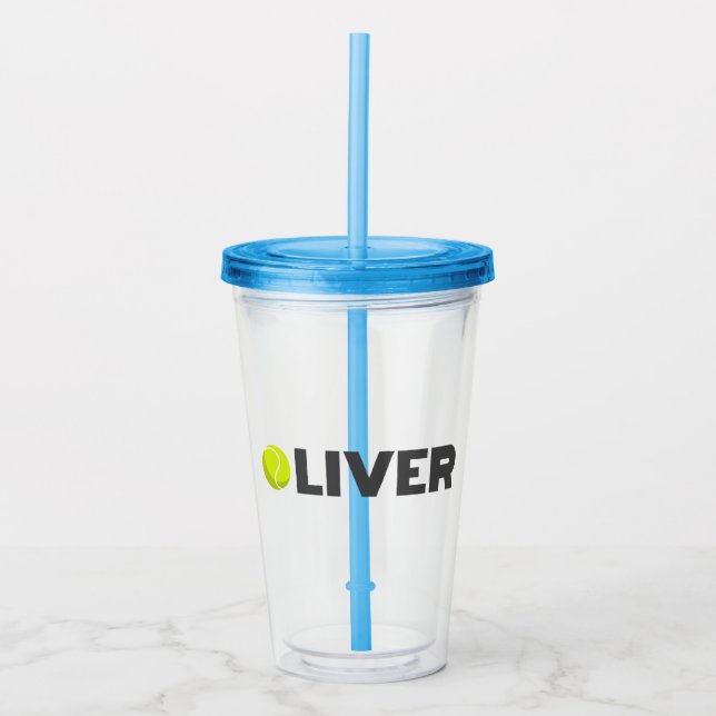 Verre En Acrylique Oliver Tennis (Devant)