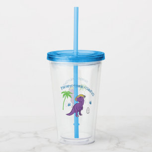 Verre En Acrylique Pachycéphalosaure mûre