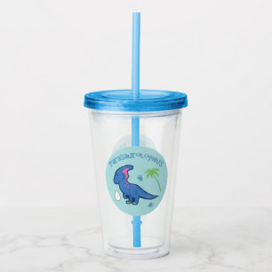 Verre En Acrylique Parasaurolophus mûr