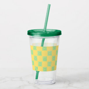 Verre En Acrylique Paruline acrylique prête à l'été - 16 oz