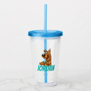 Verre En Acrylique Pattes de Scooby-Doo