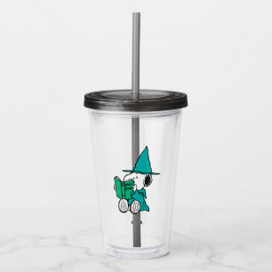 Verre En Acrylique Peanuts Snoopy Potions Magiques Halloween