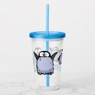Verre En Acrylique Poussette de pingouin personnalisée Big n Happy Tu