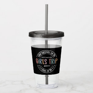 Verre En Acrylique Que se passe-t-il sur Girls Trip Custom Girls Week