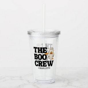 Verre En Acrylique Rétro The Boo Crew Halloween épouvantable