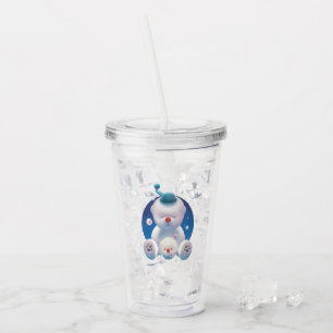 Verre En Acrylique Rêve de Bichon Ice Shaver
