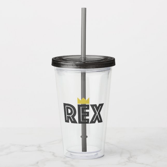 Verre En Acrylique Rex (Devant)
