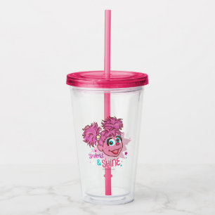 Verre En Acrylique Rue Sésame Abby Cadabby - Étincelle et éclat
