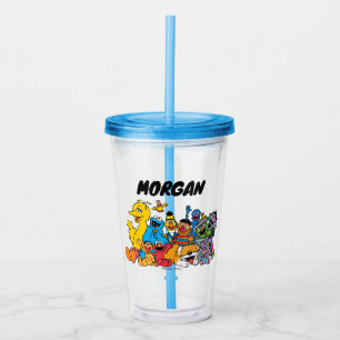 Verre En Acrylique Rue Sésame Ajouter un nom