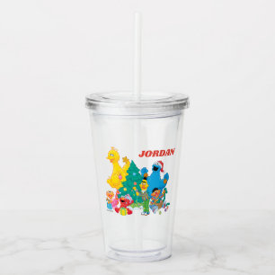 Verre En Acrylique Rue Sésame Pals de Noël