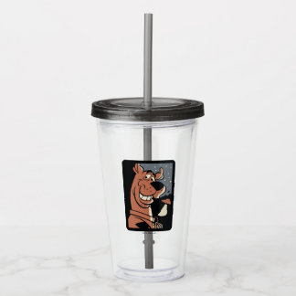 Verre En Acrylique Scooby Doo avec OVNI