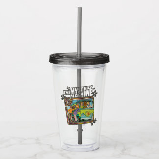 Verre En Acrylique Scooby-Doo | "C'est Lit" Mystery Machine Graphic
