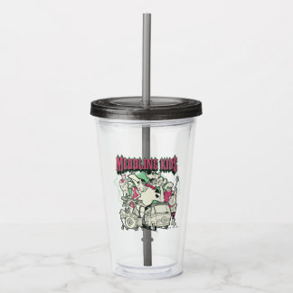 Verre En Acrylique Scooby-Doo et le groupe Gang Meddling Kids Punk