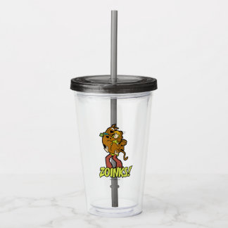 Verre En Acrylique Scooby-Doo et Shaggy Zoinks!