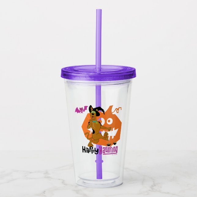 Verre En Acrylique Scooby-Doo | Happy Hauning (Devant)