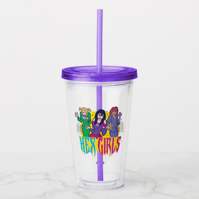 Verre En Acrylique Scooby-Doo | Les Filles Hex (Devant)