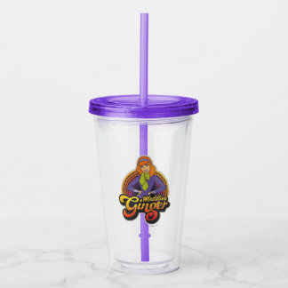 Verre En Acrylique Scooby-Doo | "Meddling Ginger" Daphne