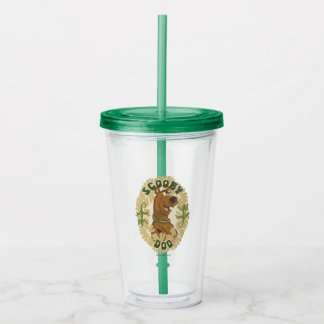 Verre En Acrylique Scooby-Doo Safari Graphisme