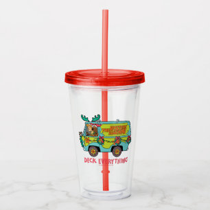 Verre En Acrylique Scooby-Doo & Shaggy Dans La Machine Mystère De F