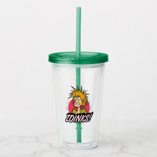 Verre En Acrylique Shaggy "Zoinks !" Graphique