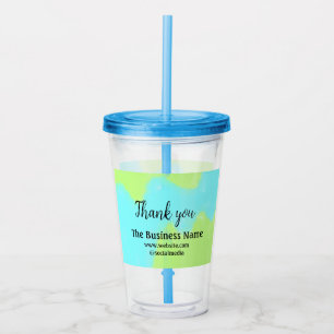 Verre En Acrylique Simple merci ajouter des détails sur le nom de l'e
