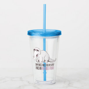 Verre En Acrylique Snuffleupagus   Parfois, les jours me manquent