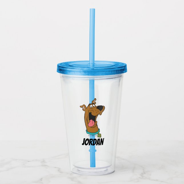Verre En Acrylique Sortie de la langue Scooby-Doo (Devant)