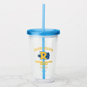 Verre En Acrylique Squad Cheerled River Vixens