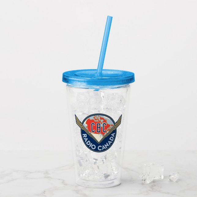 Verre En Acrylique SRC 1940 Logo Tumbler acrylique (Dos glace)