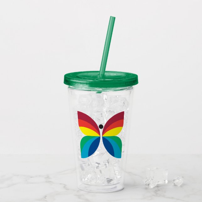 Verre En Acrylique SRC 1966 Logo Tumbler acrylique (Dos glace)
