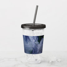 Storm Acrylic Pour Tumbler