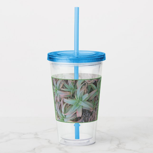 Verre En Acrylique succulentes du Nevada (Devant)